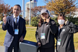 矢作インストラクターが見事優勝！