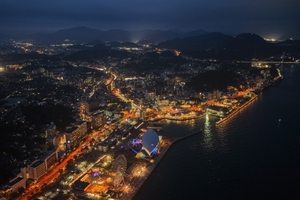 840機のドローンが織りなす光の祭典！下関ドローンショー参加レポート！