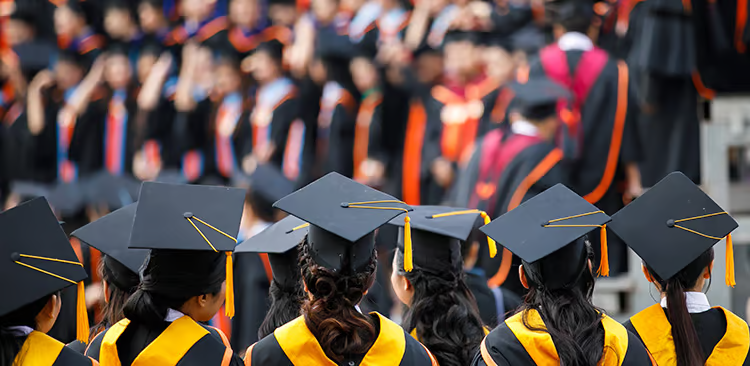 学校の記念撮影